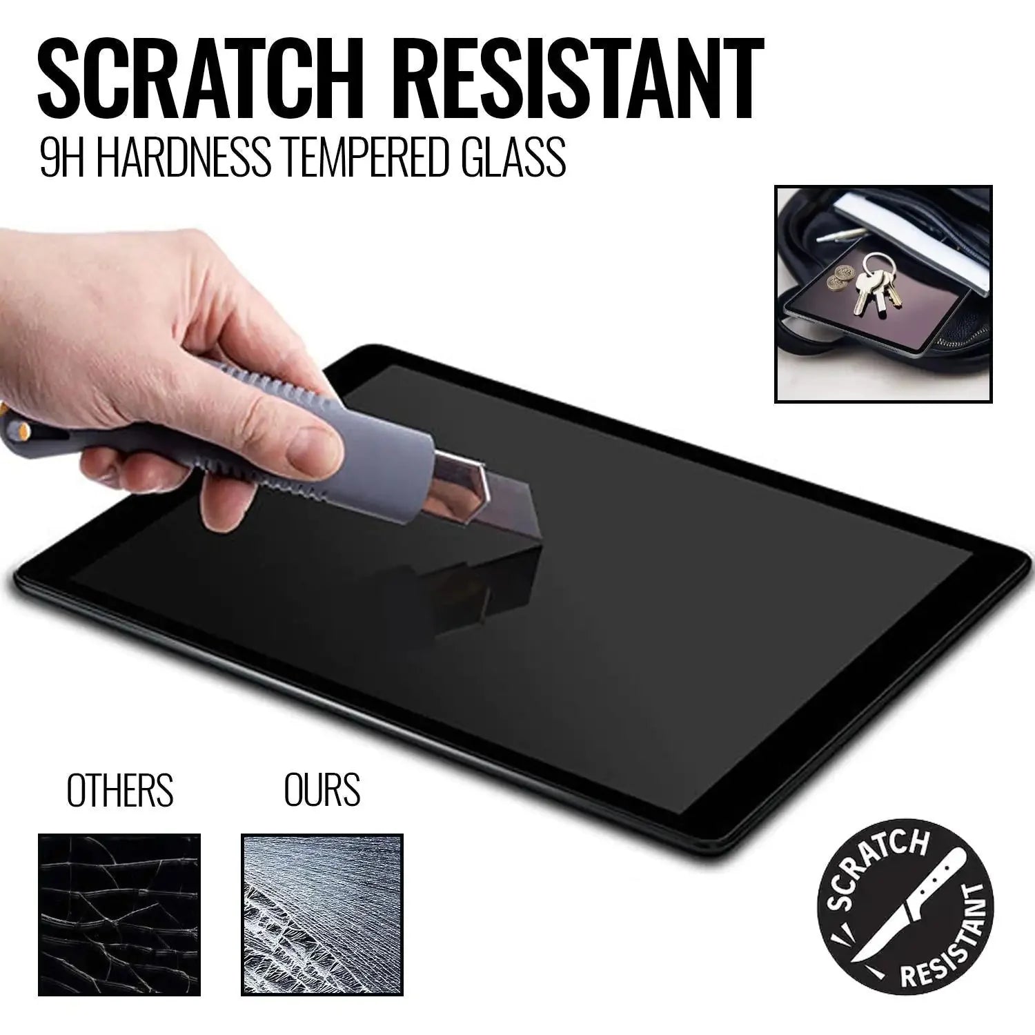 Screen Protector For iPad Pro 11 Tempered Anti Spier