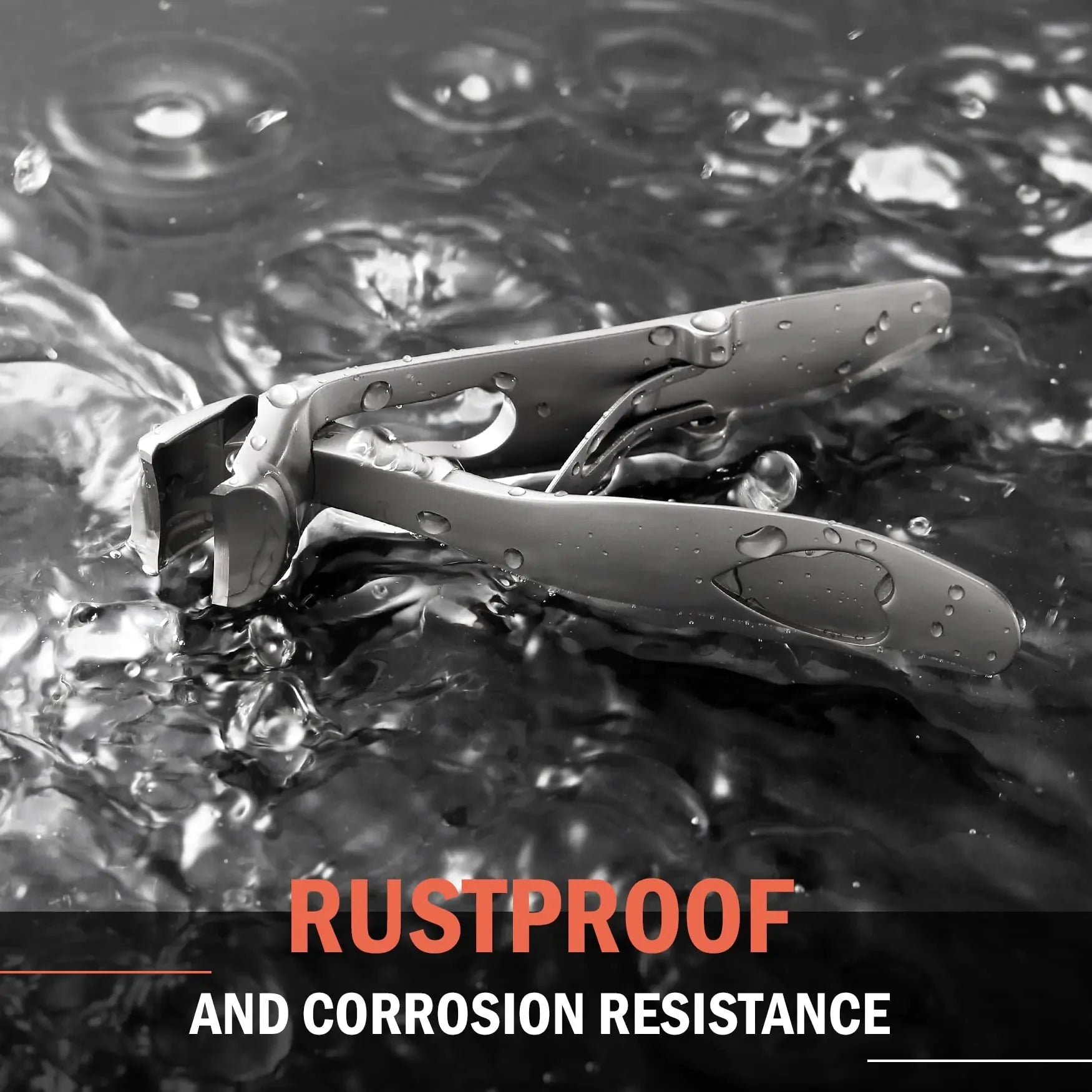 BEZOX Angled Head Nail Clippers for Seniors - Ergonomic Toenail Clipper for Thick Nails, Premium Steel Nail Cutter Trimmer with Catcher for Men and Women - Silver Small Sand Silver Anti Spier