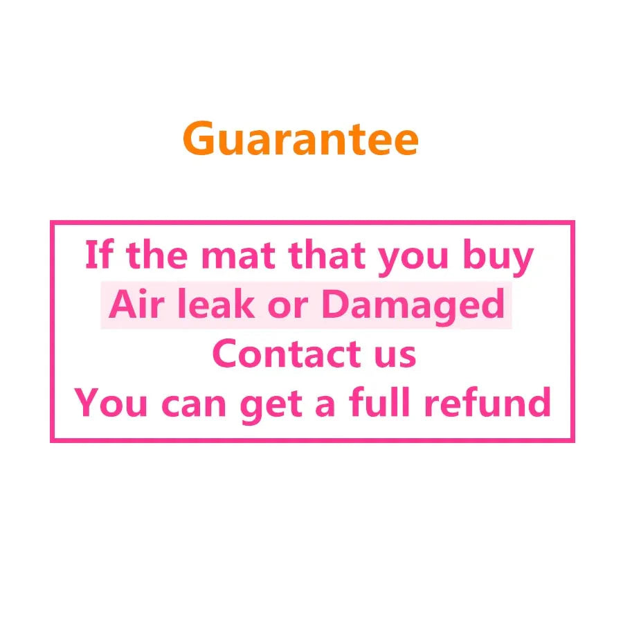 Inflatable Camping Mats Anti Spier