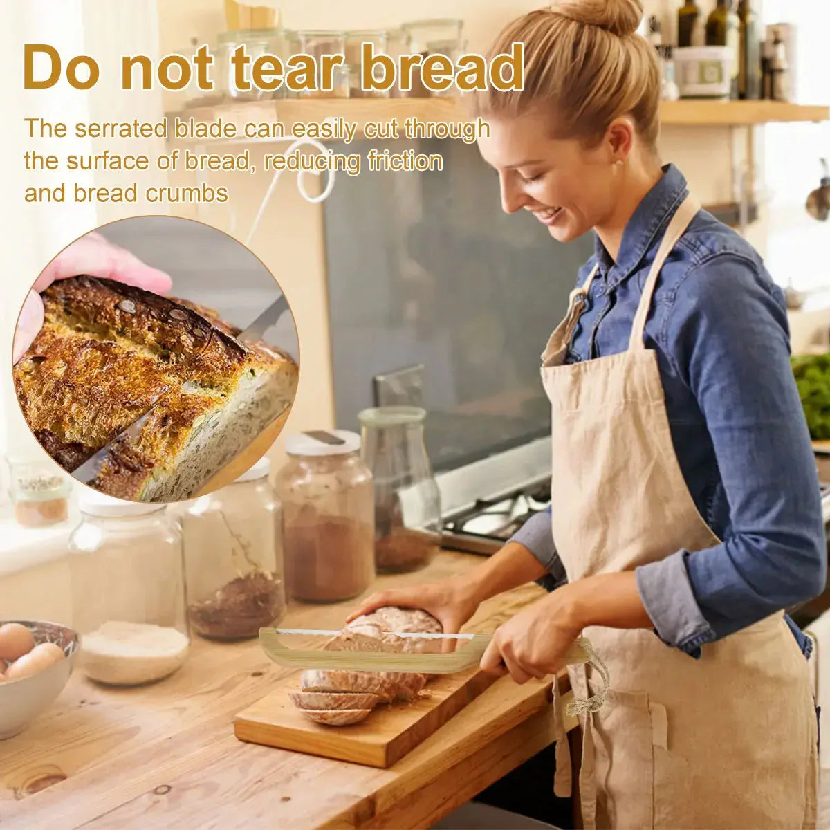 Bread Cutter Anti Spier