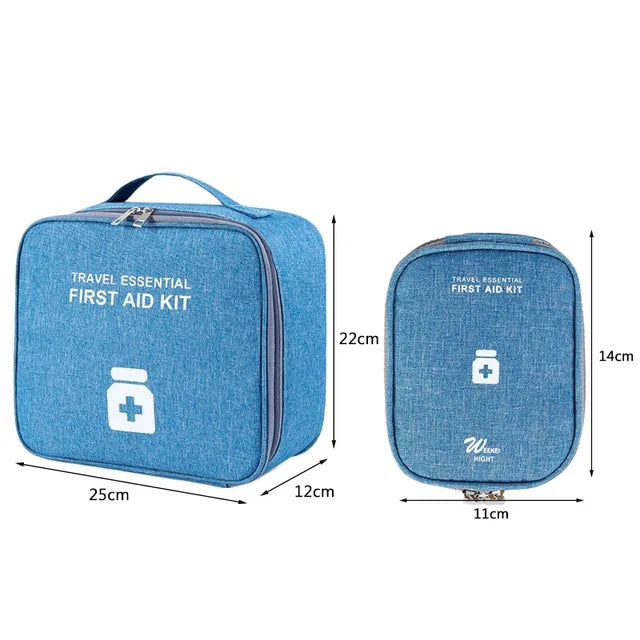Large Capacity First Aid Kit Home Medicine Storage Anti Spier