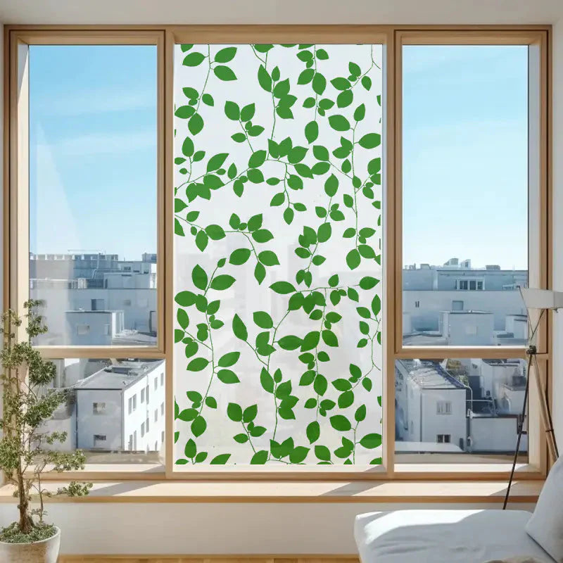 Static Cling Window Film - Frosted 3D Decorative Vinyl Anti Spier