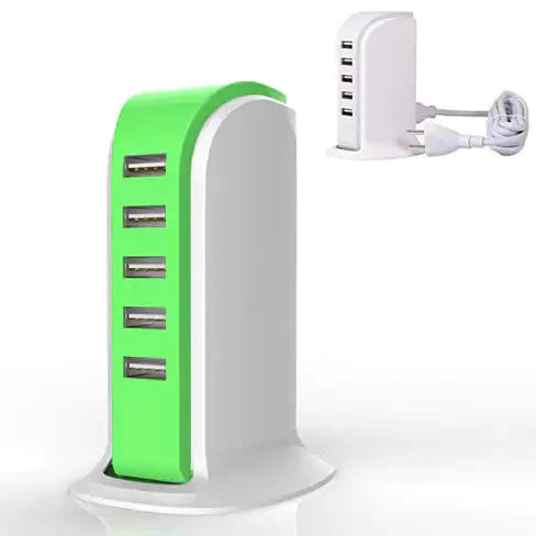 Smart Power Tower for Every Desk at Home or Office Charge any Gadget Anti Spier
