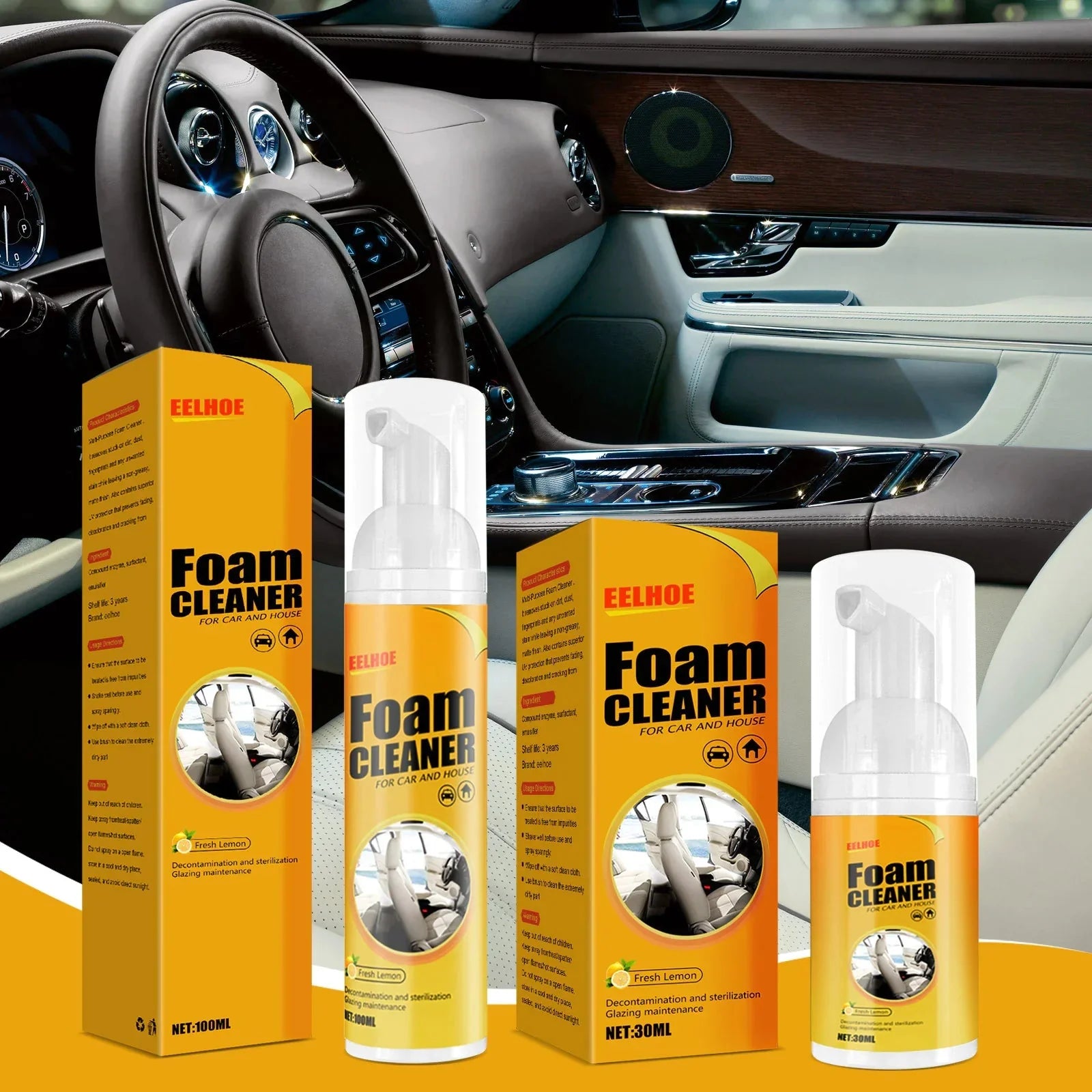 Multifunctional Foam Cleaner Anti Spier