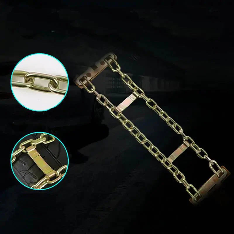 Winter Roadway Safety Chains Anti Spier